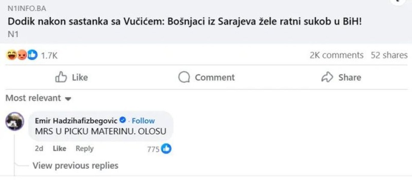 hadzihafizbegovic-komentar-facebook