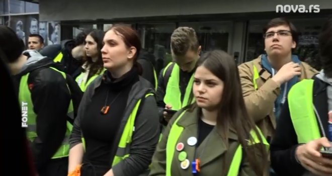 'Gebels rida za tobom, Vučiću!' Žestoka poruka predsjedniku Srbije nakon što je tvrdio da su studenti napali policajca